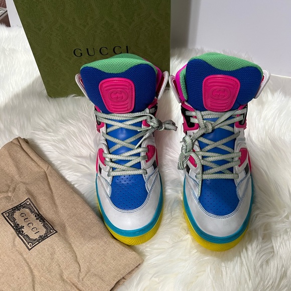 Gucci “”Host pick💖💖Basket high top sneakers - Picture 6 of 17